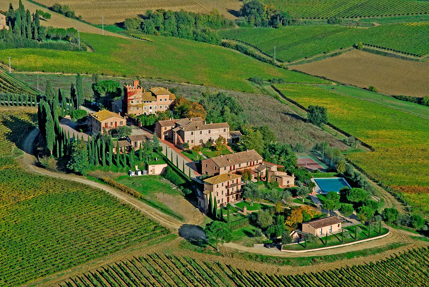 karakteristiek appartement op wijn- of olijfboerderij in Itali met zwembad!